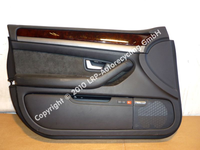 Audi A8 D3 4E Sitzausstattung Langversion Leder schwarz Limousine BJ2002